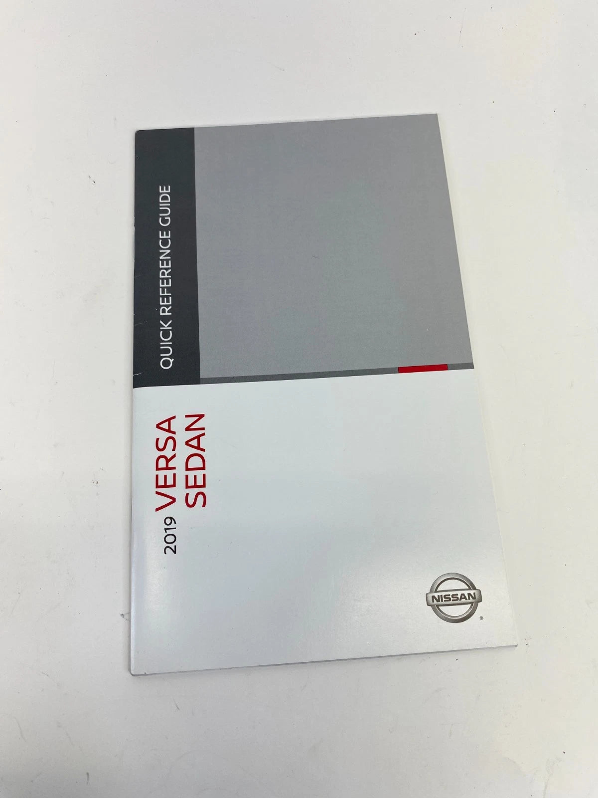 2019 Nissan Versa SV SEDAN Owners Manual Guide Warranty Information w/ Case OEM