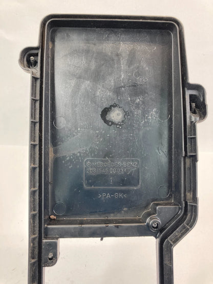1999-2003 MERCEDES-BENZ CLK430 ENGINE COMPARTMENT FUSE BOX LID COVER 2085450003