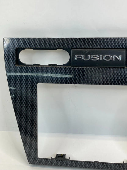 2006-2009 FORD FUSION CENTER DASH RADIO BEZEL TRIM PANEL COVER OEM 6E535404302