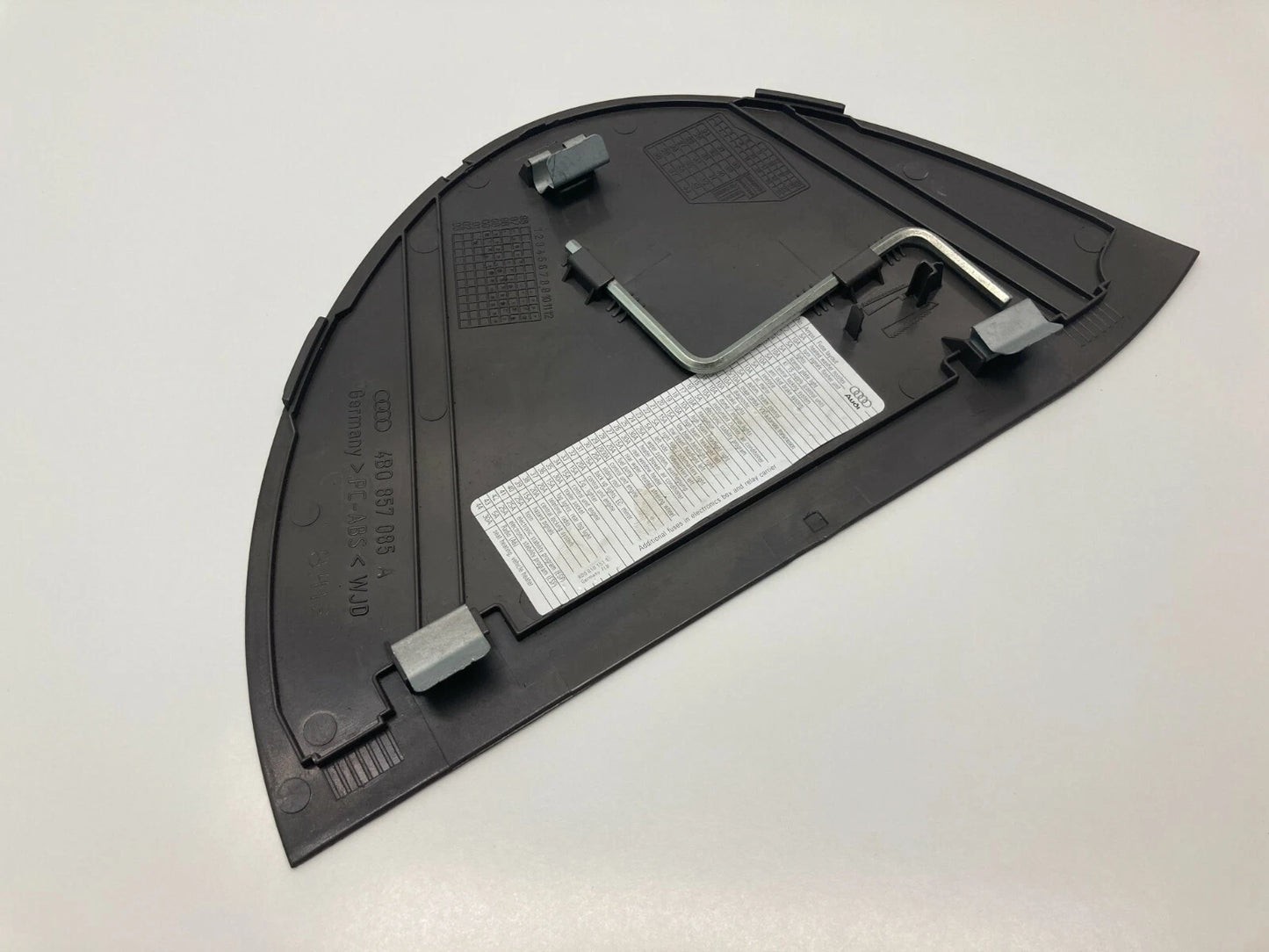 98-04 AUDI A6 01-04 ALLROAD QUATTRO LEFT DRIVER DASH END CAP COVER TRIM PANEL