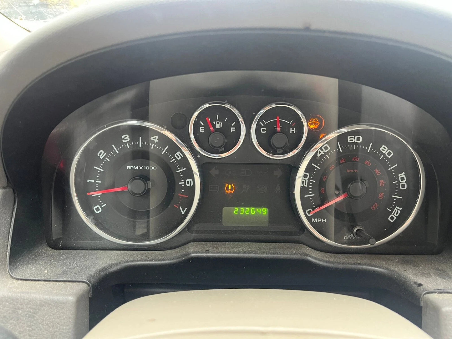 2009 2010 FORD EDGE 3.5L DASH INSTRUMENT CLUSTER SPEEDOMETER GAUGES 232K MILES