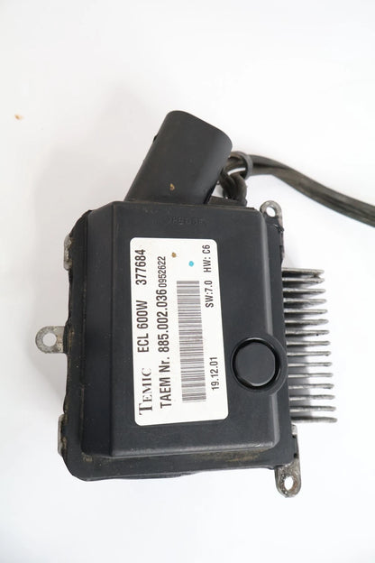 2000-2006 MERCEDES-BENZ S430 ENGINE MOTOR RADIATOR COOLING FAN TEMIC 885-002-036