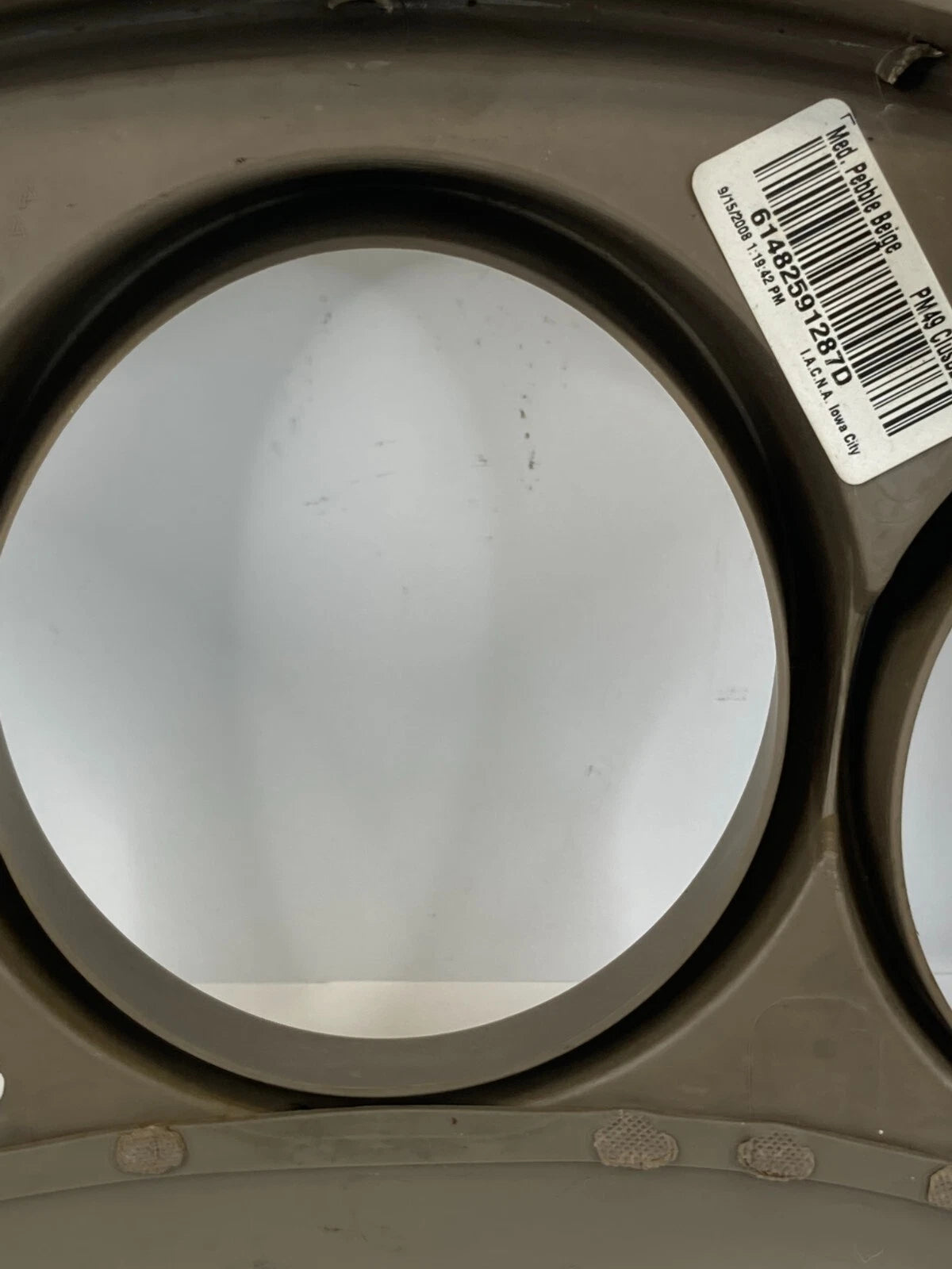 2007 2008 2009 DODGE CALIBER DASH INSTRUMENT SPEEDOMETER CLUSTER BEZEL TRIM
