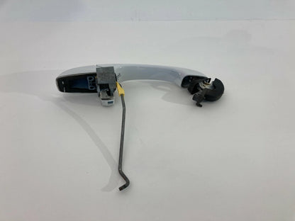 11-14 CHRYSLER 200 SEDAN REAR LEFT BACK EXTERIOR OUTER DOOR HANDLE WHITE RR LH