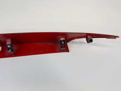 12-14 Ford Focus Sedan Rear Trunk Trim Molding Emblem Handle BM51-F43404 Red