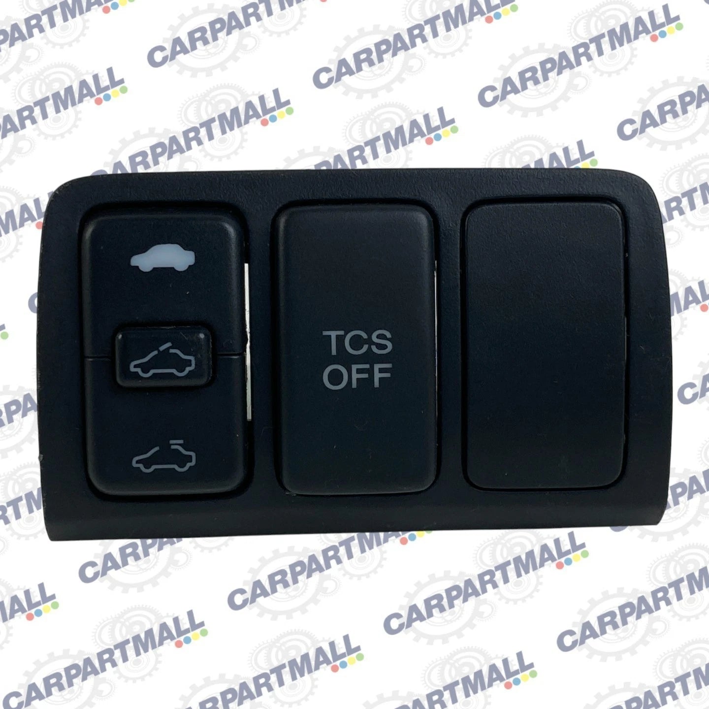 03-07 HONDA ACCORD SEDAN SUNROOF SUN ROOF SWITCH & TCS OFF BUTTON W/ TRIM BEZEL