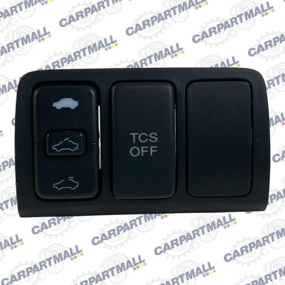03-07 HONDA ACCORD SEDAN SUNROOF SUN ROOF SWITCH & TCS OFF BUTTON W/ TRIM BEZEL