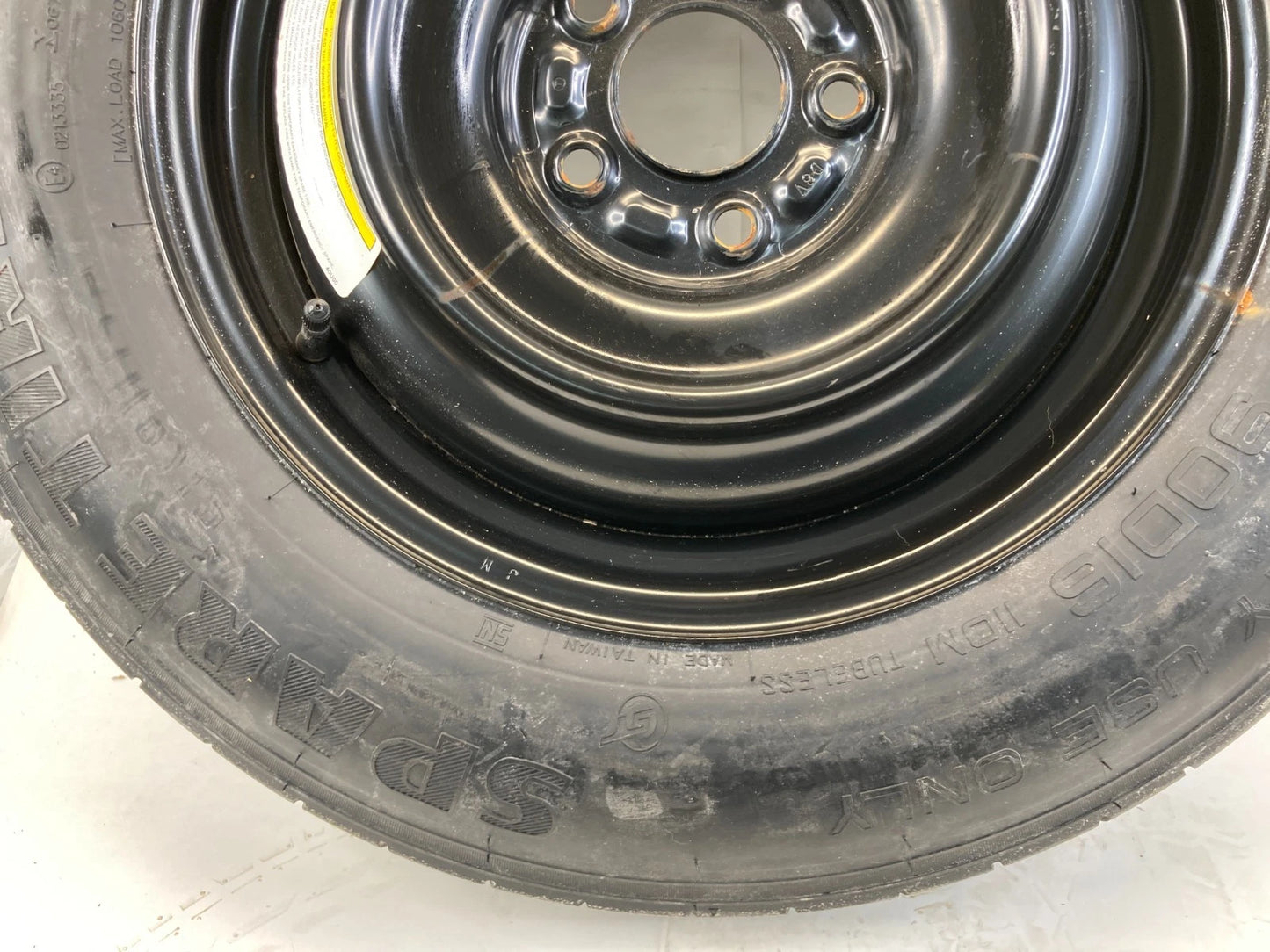 2014 2015 NISSAN ROGUE SELECT SPARE TIRE COMPACT DONUT WHEEL T155/90D16 110M OEM