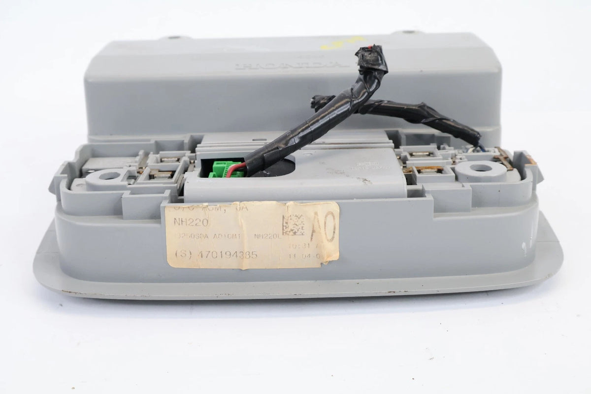2003-2008 HONDA PILOT OVERHEAD ROOF CONSOLE GRAY MAP LIGHT HOMELINK OEM 83250SDA