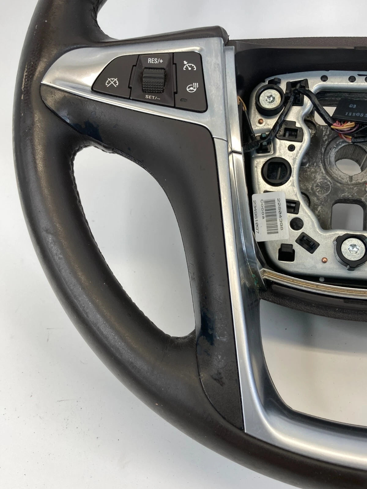 2011-2013 BUICK REGAL STEERING WHEEL W/ AUDIO & CRUISE CONTROL SWITCH 22804398