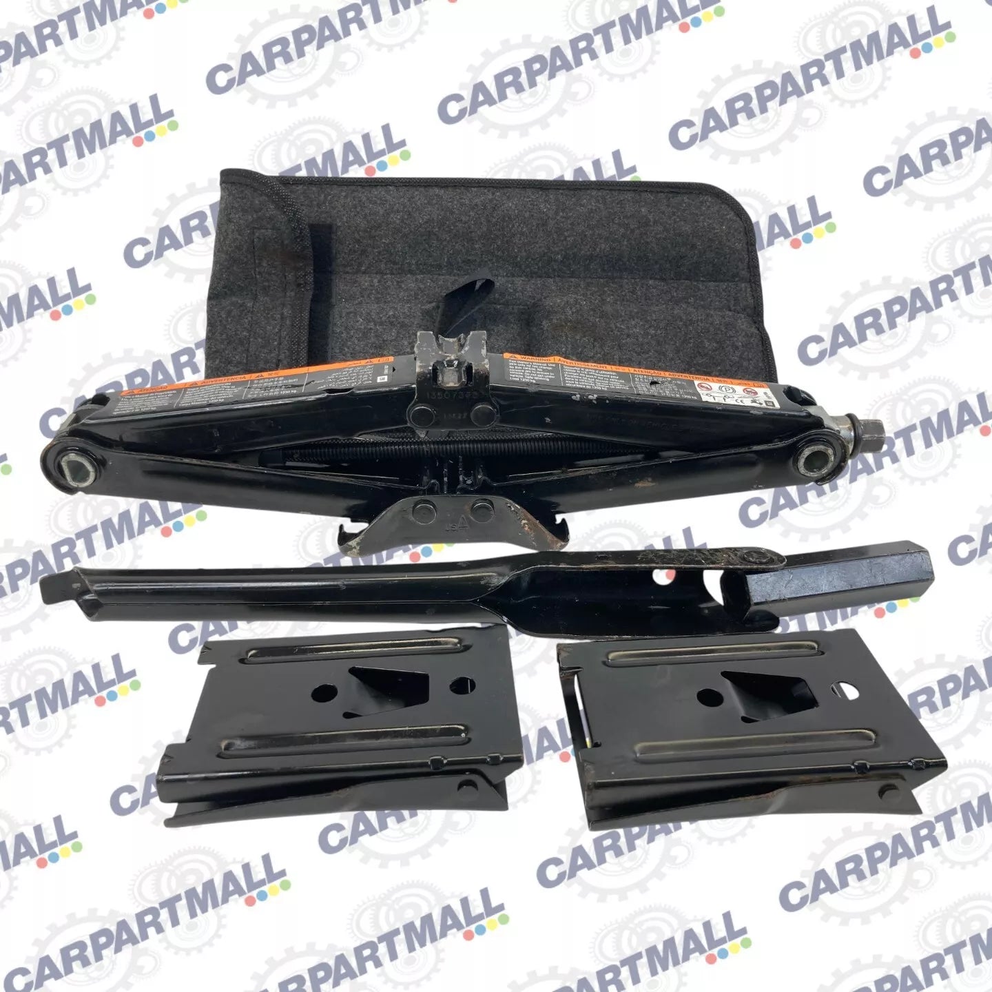 12-16 CHEVY CRUZE 19-25 EQUINOX SPARE TIRE JACK TOOL KIT WRENCH SET 13507375 OEM