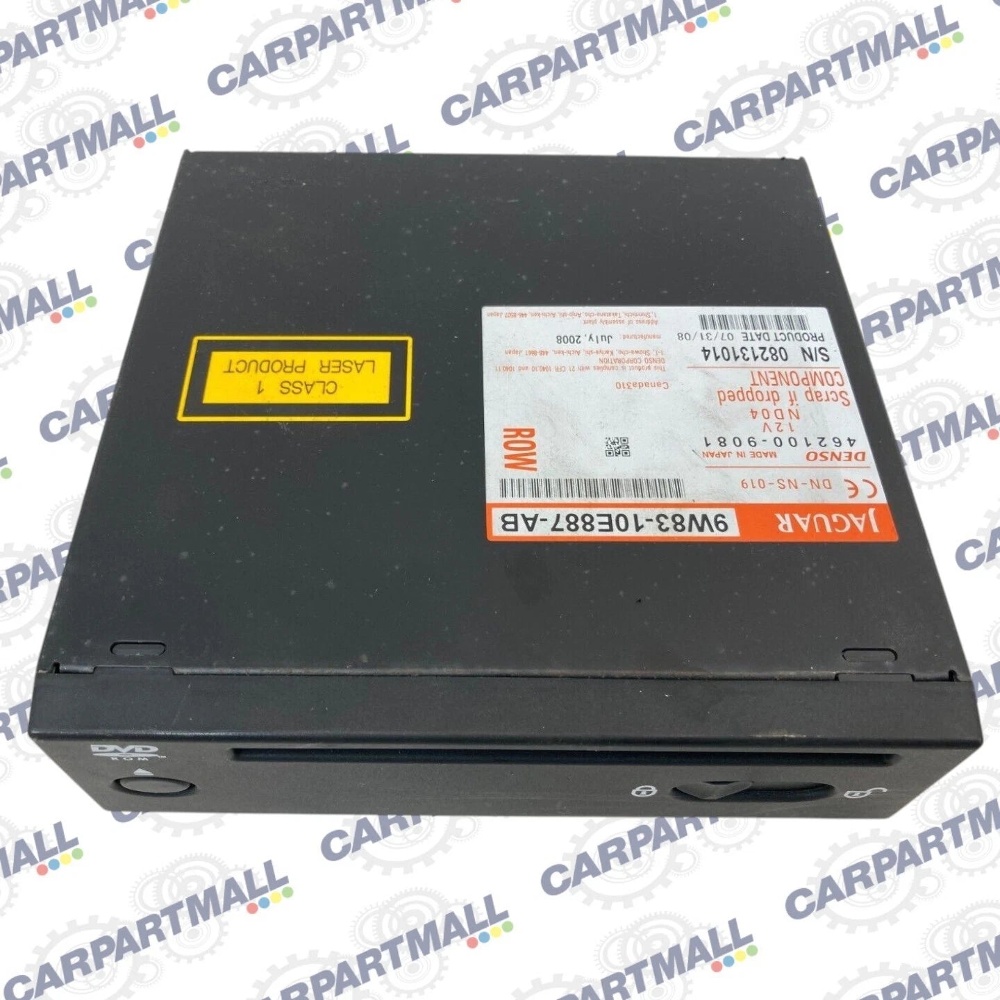 2009-2015 JAGUAR XF NAVIGATION DVD PLAYER CONTROL UNIT RECEIVER 9W83-10E887-AB