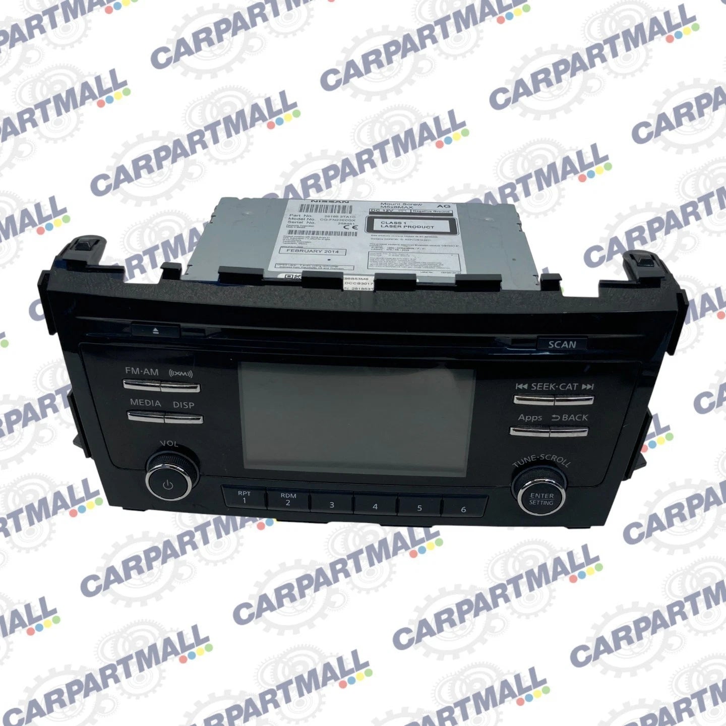 2014 2015 NISSAN ALTIMA AM /FM RADIO CD DISC PLAYER RECEIVER 28185-3TA1C OEM