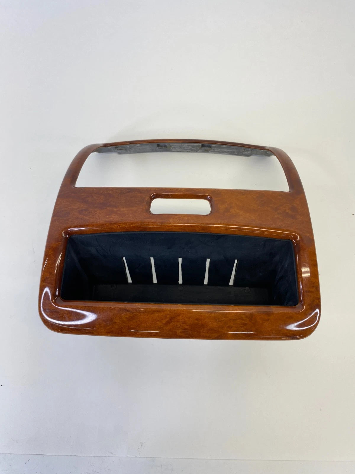 00-06 MERCEDES S430 W220 REAR CENTER CONSOLE AIR VENT STORAGE BOX 2206830191