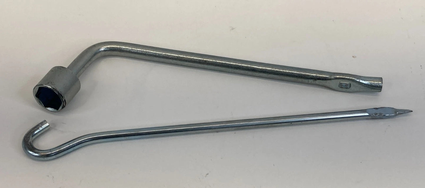 2009-2013 INFINITI G37 SEDAN EMERGENCY SPARE TIRE JACK TOOL KIT WRENCH ASSY OEM