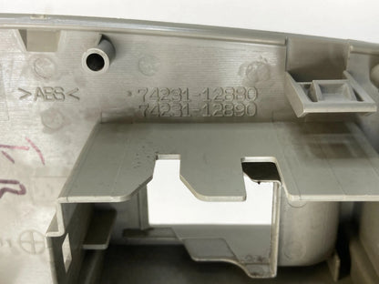 09-13 TOYOTA COROLLA SEDAN REAR RIGHT SIDE DOOR WINDOW SWITCH BEZEL 74231-12880