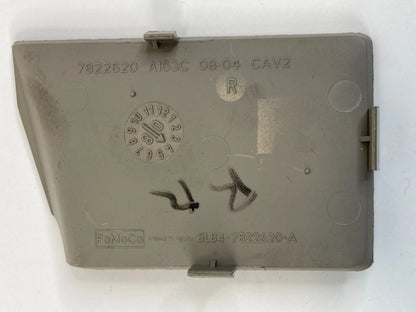 2008-2011 FORD FOCUS REAR RIGHT SIDE INNER DOOR HANDLE COVER TRIM 8L84-7822620-A
