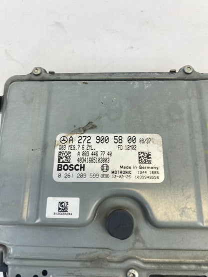2010-2012 MERCEDES GLK350 ENGINE COMPUTER CONTROL MODULE ECU ECM OEM A2729005800