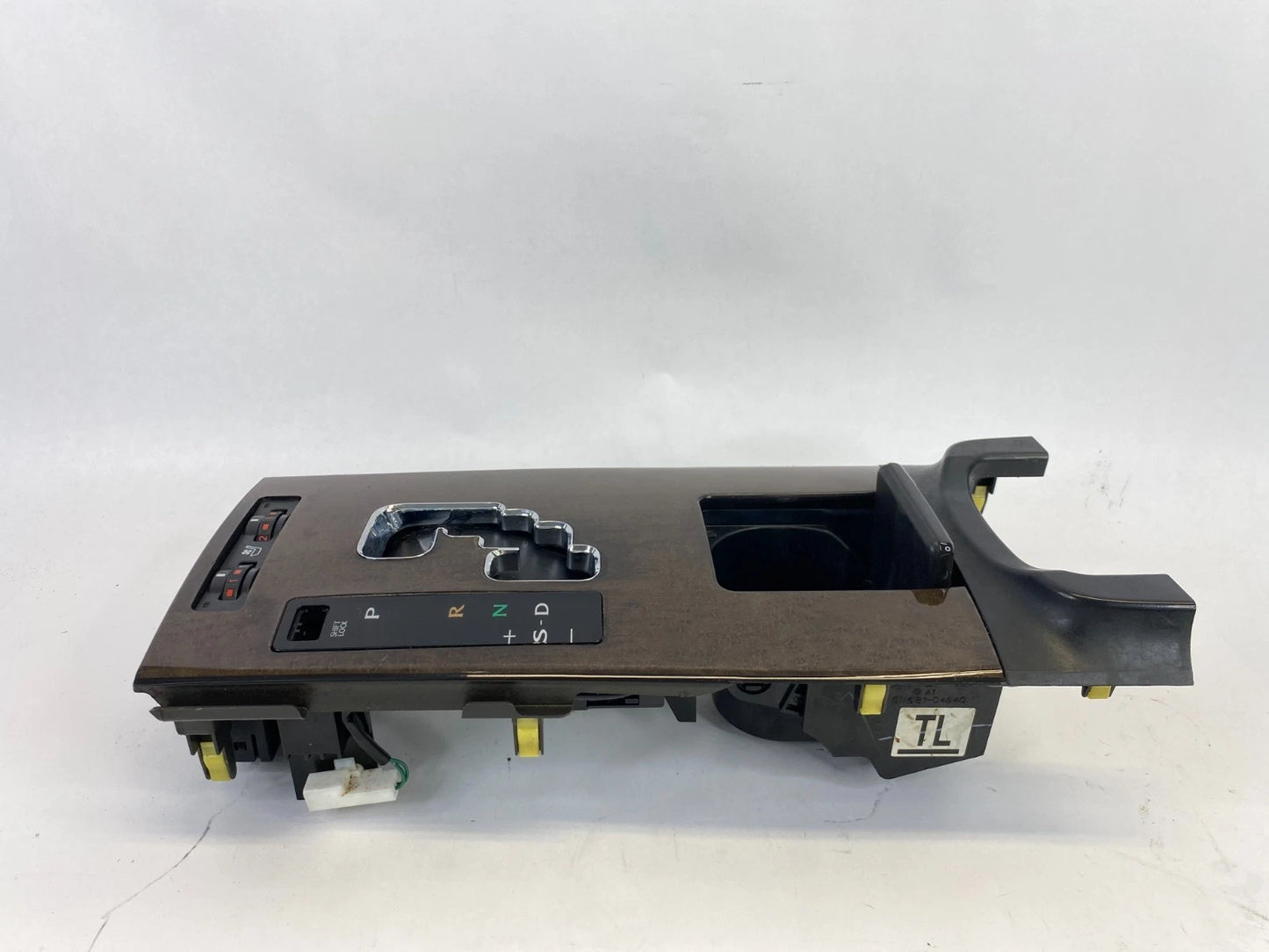 2009-2011 LEXUS IS250 CENTER CONSOLE SHIFTER BEZEL TRIM W/ SEAT HEATED SWITCH