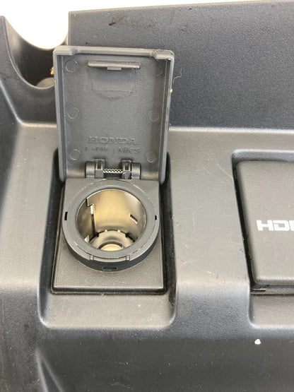 2015-2020 HONDA FIT DASH LOWER POWER OUTLET HDMI USB INPUT W/ BEZEL TRIM OEM