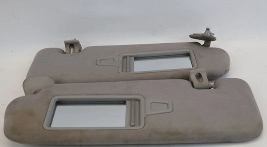 2011-2014 HYUNDAI SONATA LEFT & RIGHT SUNVISOR SUN VISOR SET CLOTH GRAY OEM