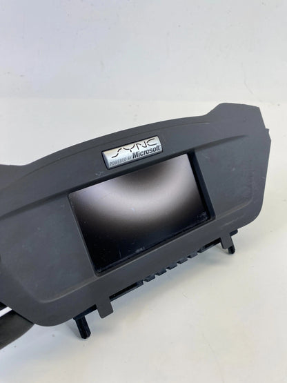 2013 13 FORD ESCAPE RADIO INFORMATION DISPLAY SCREEN W/ BEZEL TRIM CJ5T-18B955