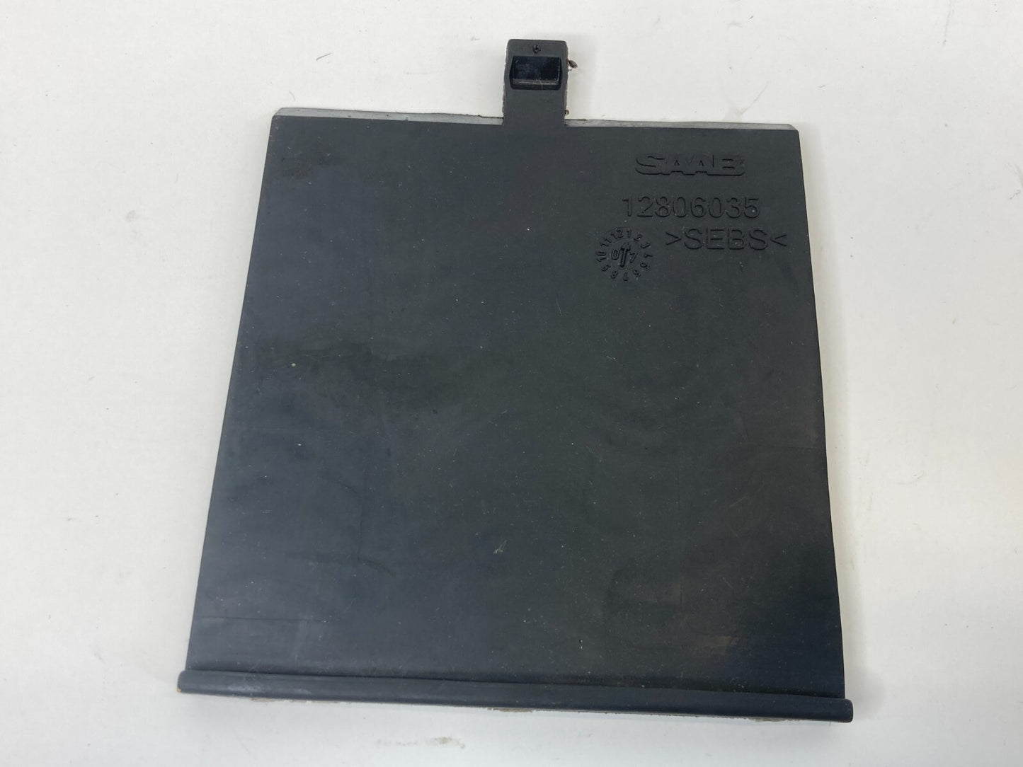 2003-2011 Saab 9-3 93 Sedan Center Console Rubber Mat Liner Set 12790314 OEM