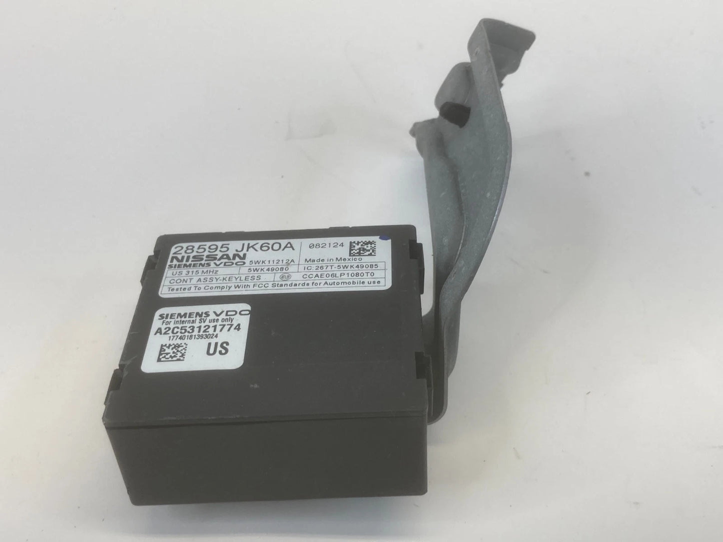 2007 2008 INFINITI G35 SEDAN THEFT KEYLESS LOCKING CONTROL MODULE OEM 28595JK60A