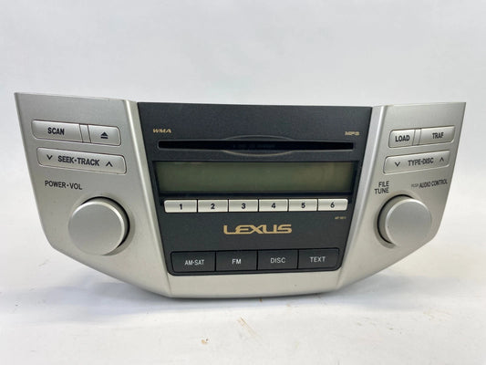 2007-2009 LEXUS RX350 RADIO AM FM CD CHANGER DASH CENTER OEM FACTORY 86120-0E030