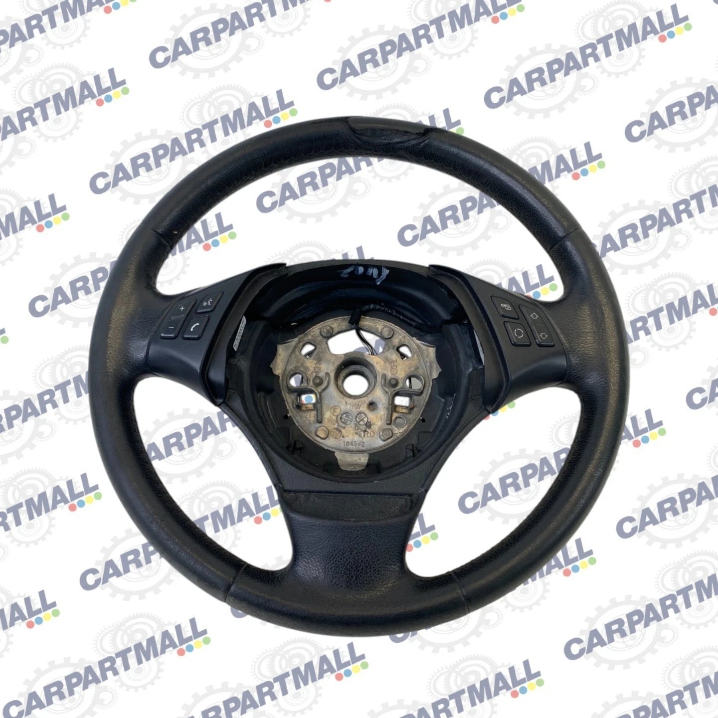 07 08 BMW 328XI 07-12 328I STEERING WHEEL W/ MULTI CONTROL SWITCH 695989301 OEM