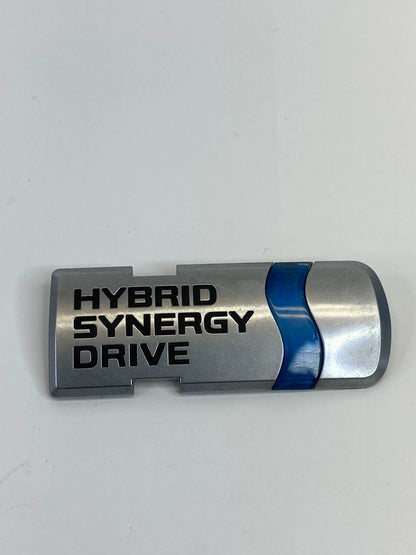 10-15 TOYOTA PRIUS REAR HATCH HYBRID SYNERGY DRIVE EMBLEM LOGO BADGE 75441-47030