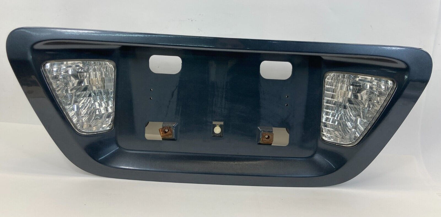 06 07 Honda Accord Sedan Rear Trunk License Plate Holder Molding Bezel 74890SDAX