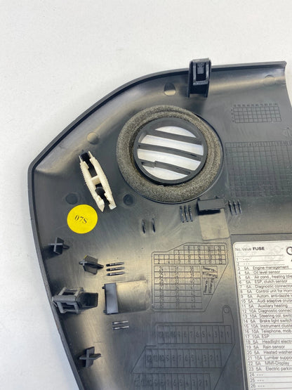 2007-2011 AUDI A6 QUATTRO S6 INSTRUMENT PANEL DASH LEFT SIDE END CAP COVER OEM