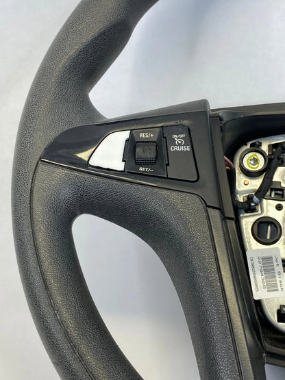 2010 2011 CHEVROLET EQUINOX BLACK STEERING WHEEL WITH AUDIO CRUISE OEM 22794386