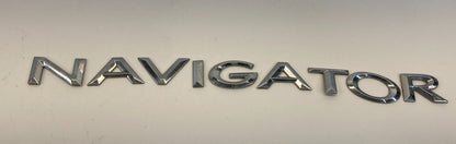 2003-2006 Lincoln Navigator Rear Trunk Lid Nameplate Emblem Logo Badge Chrome