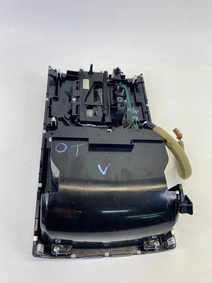 07 08 INFINITI FX35 CENTER CONSOLE SHIFTER BEZEL TRIM W/ STORAGE CUP HOLDER OEM