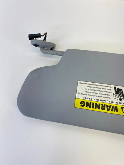2007-2014 MINI COOPER W SUNROOF RIGHT PASSENGER SIDE SUN VISOR GREY W LIGHTS OEM