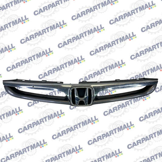 2003-2005 HONDA ACCORD FRONT UPPER BUMPER GRILL GRILLE W/ EMBLEM 71120-SDA OEM