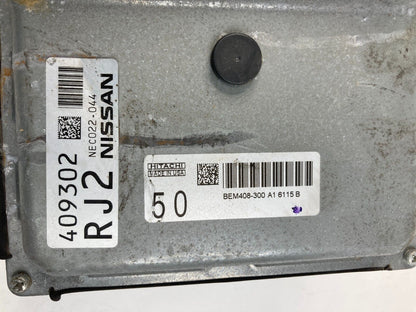 2016 Nissan Altima 2.5L AT Engine Computer Control Module ECM ECU PCM BEM408-300