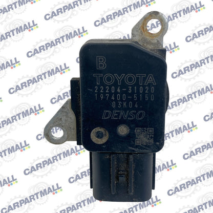 2007-2010 TOYOTA SIENNA 3.5L V6 A/T MASS AIR FLOW SENSOR METER MAF 22204-31020