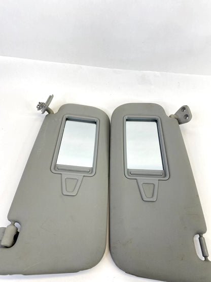 2007-2010 HYUNDAI ELANTRA SEDAN SUNVISOR SUN VISOR SHADE SET PAIR LH RH GRAY OEM