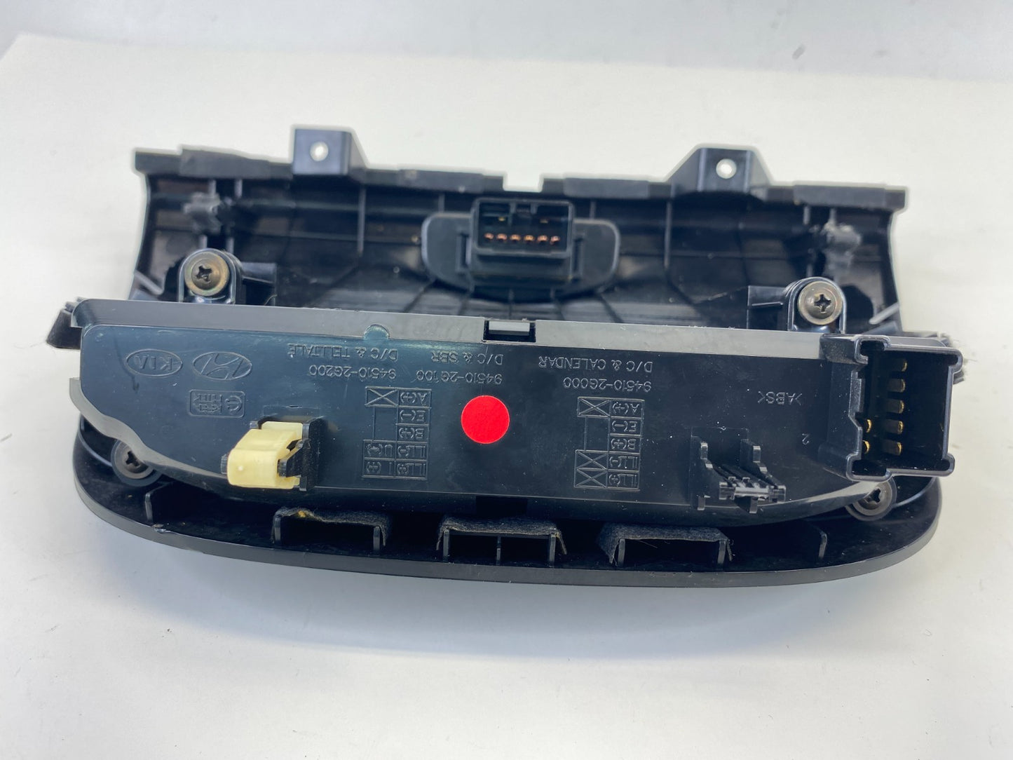 2006-2008 Kia Optima Dash Information Clock Display w/ Hazard Switch 94510-2G000