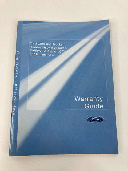 2009 FORD ESCAPE OWNER'S MANUAL GUIDE BOOK INFORMATION W/ CASE OEM