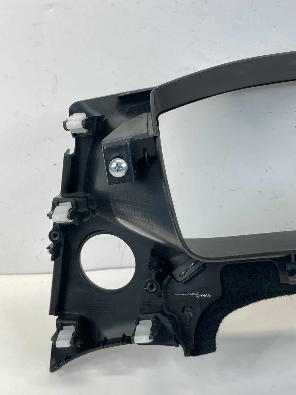 2014-2015 Honda Civic COUPE Center Dash Sppedometer Cluster Trim Bezel OEM