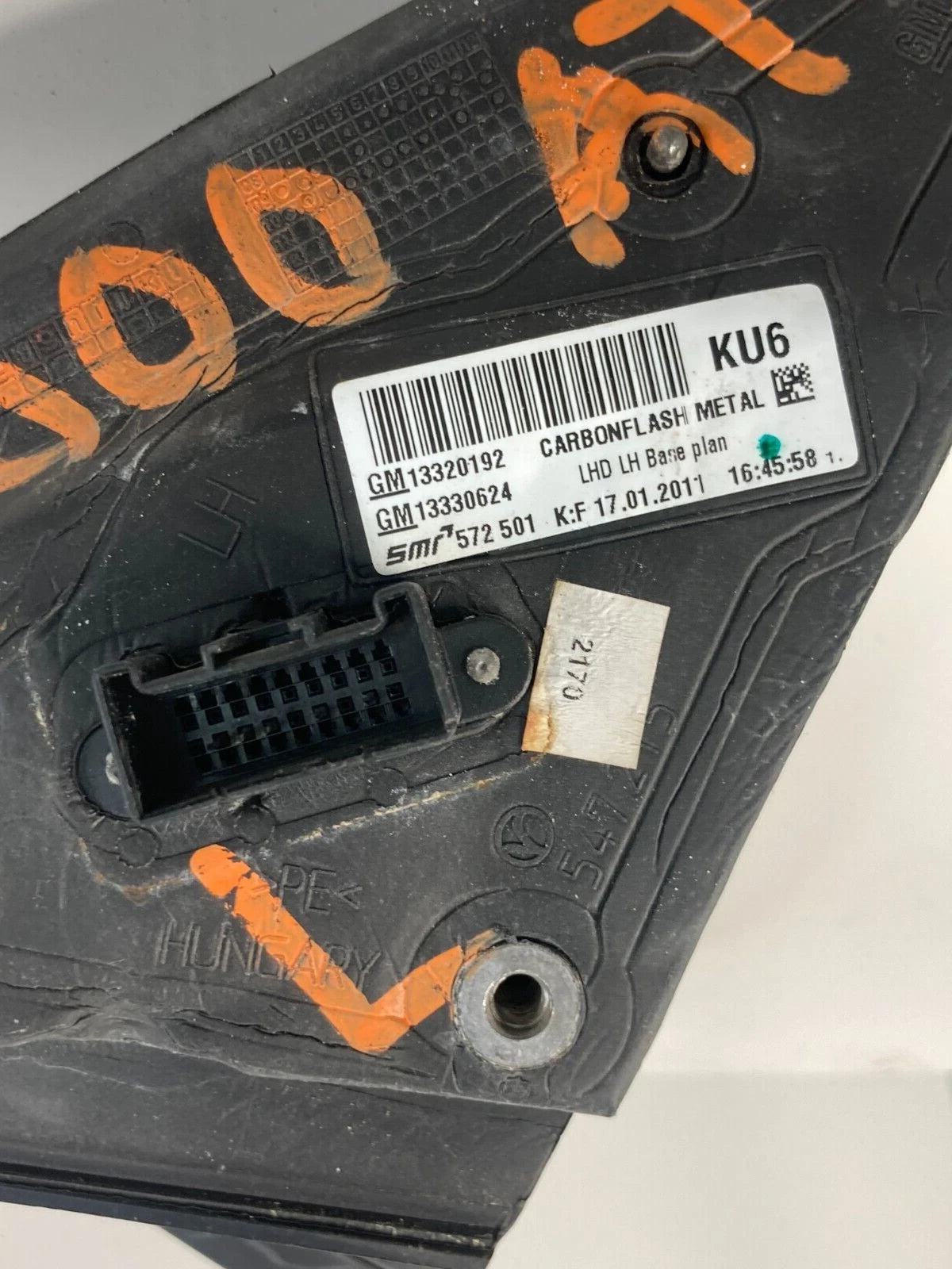 2011-2013 BUICK REGAL CXL FRONT LEFT DRIVER SIDE VIEW POWER MIRROR 13320192 OEM