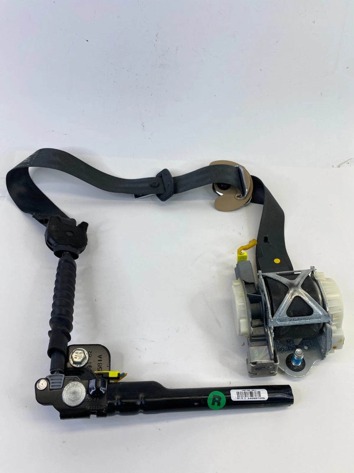 12-15 HYUNDAI SONATA HYBRID FRONT RIGHT SIDE SEAT BELT RETRACTOR 34098740G OEM