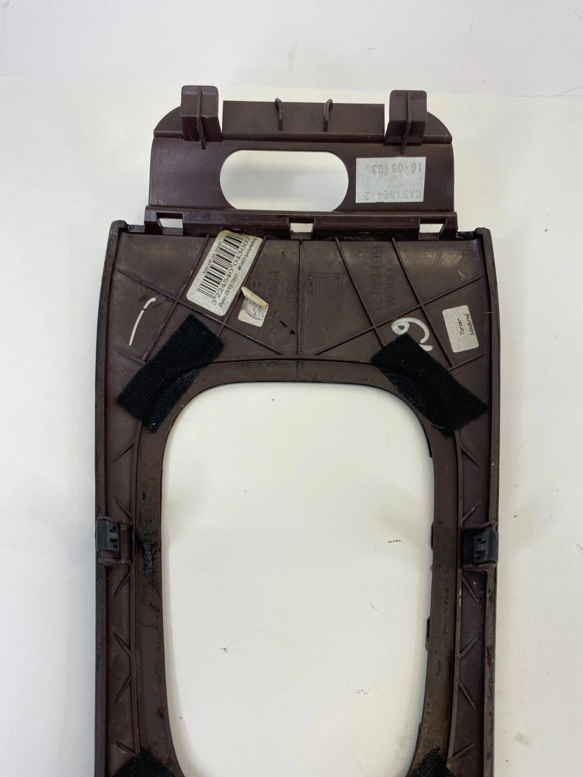 2003-2011 SAAB 9-3 CENTER CONSOLE GEAR SHIFT BEZEL PANEL TRIM 12789499 OEM