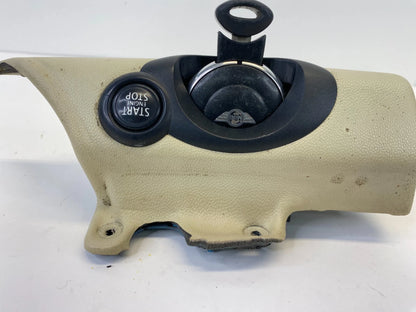 2007-2013 MINI COOPER R56 IGNITION SWITCH KEY CARD READER START BUTTON BEIGE OEM