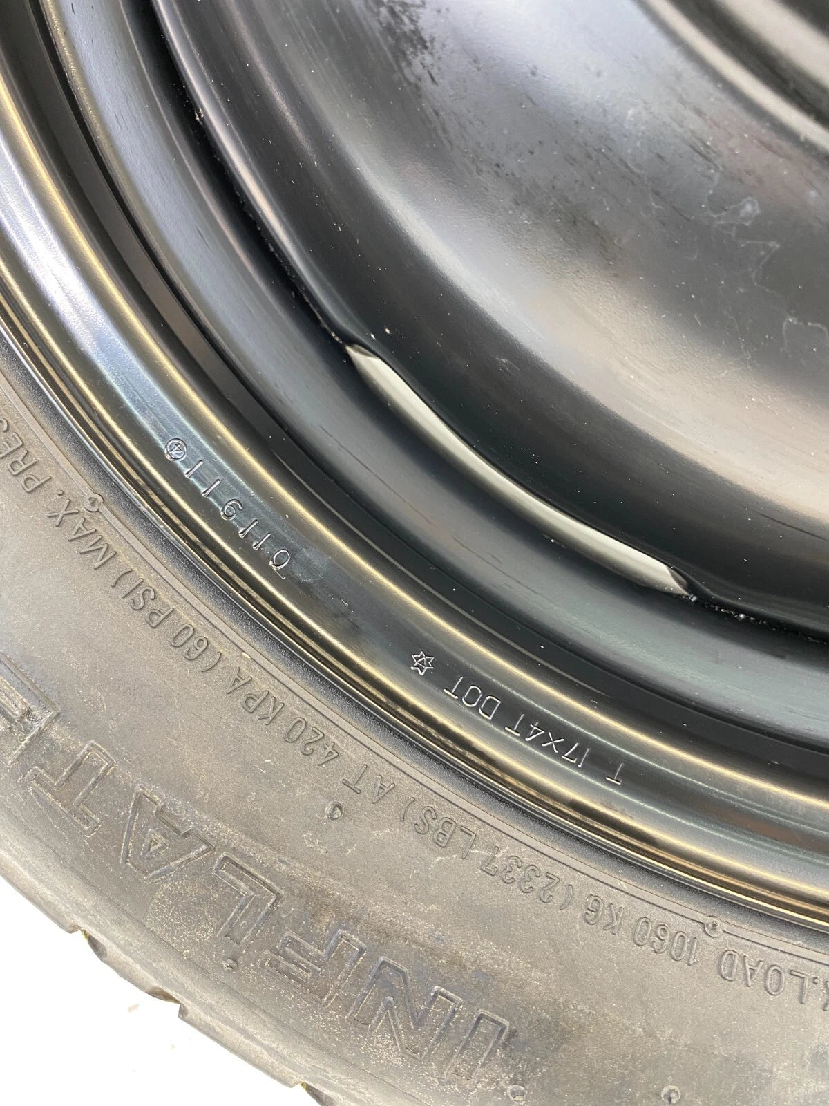 2009-2013 SUBARU FORESTER SPARE TIRE RIM WHEEL COMPACT DONUT T155/70D17 110M