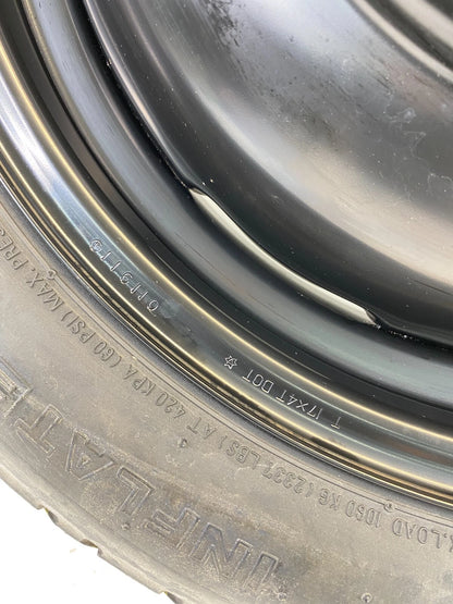 2009-2013 SUBARU FORESTER SPARE TIRE RIM WHEEL COMPACT DONUT T155/70D17 110M